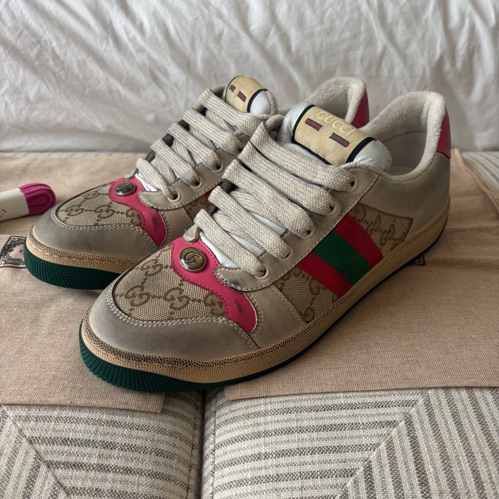 NIB! Gucci Screener Sneakers, size 40